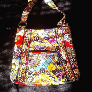 Vera Bradley quilted cross body purse